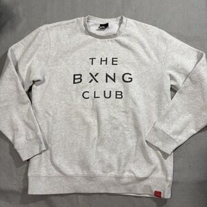 The BXNG Club Sweatshirt Men Gray XL‎ Crewneck